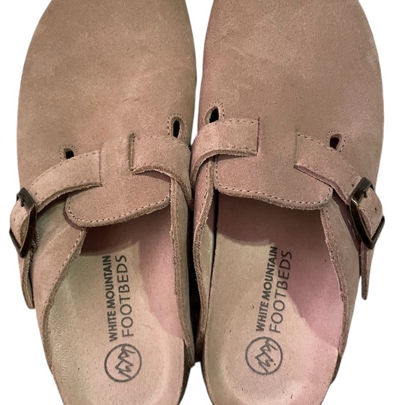 White Mountain Soft Beige Leather Shoes - Picture 3 of 7